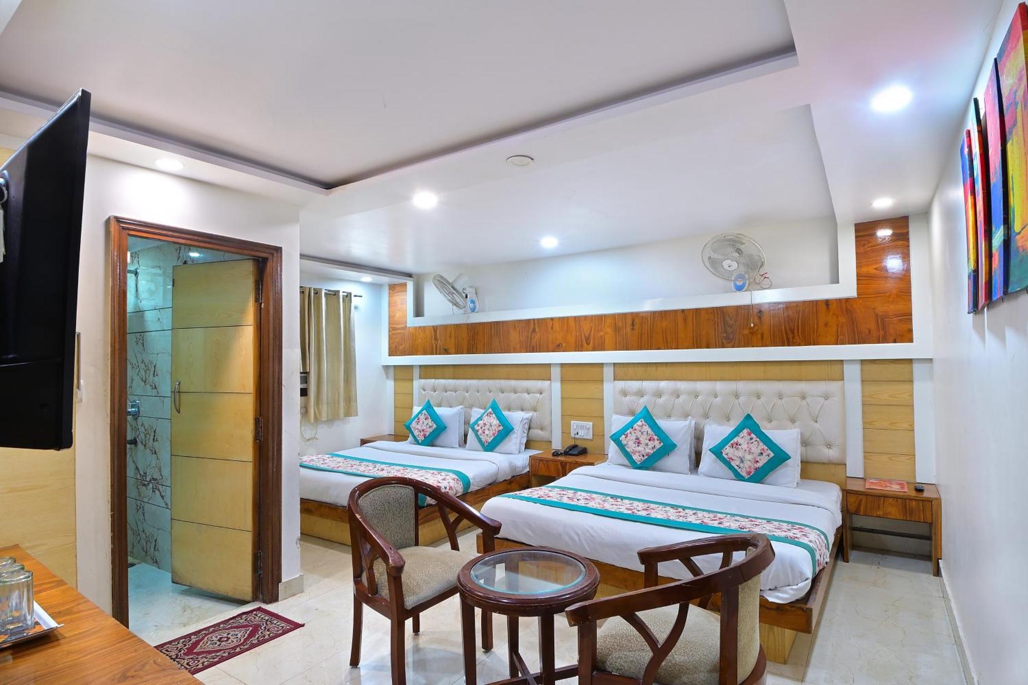 Hotel Glow Inn Paharganj-3 Mins Walk From New Delhi Railway Station Kültér fotó