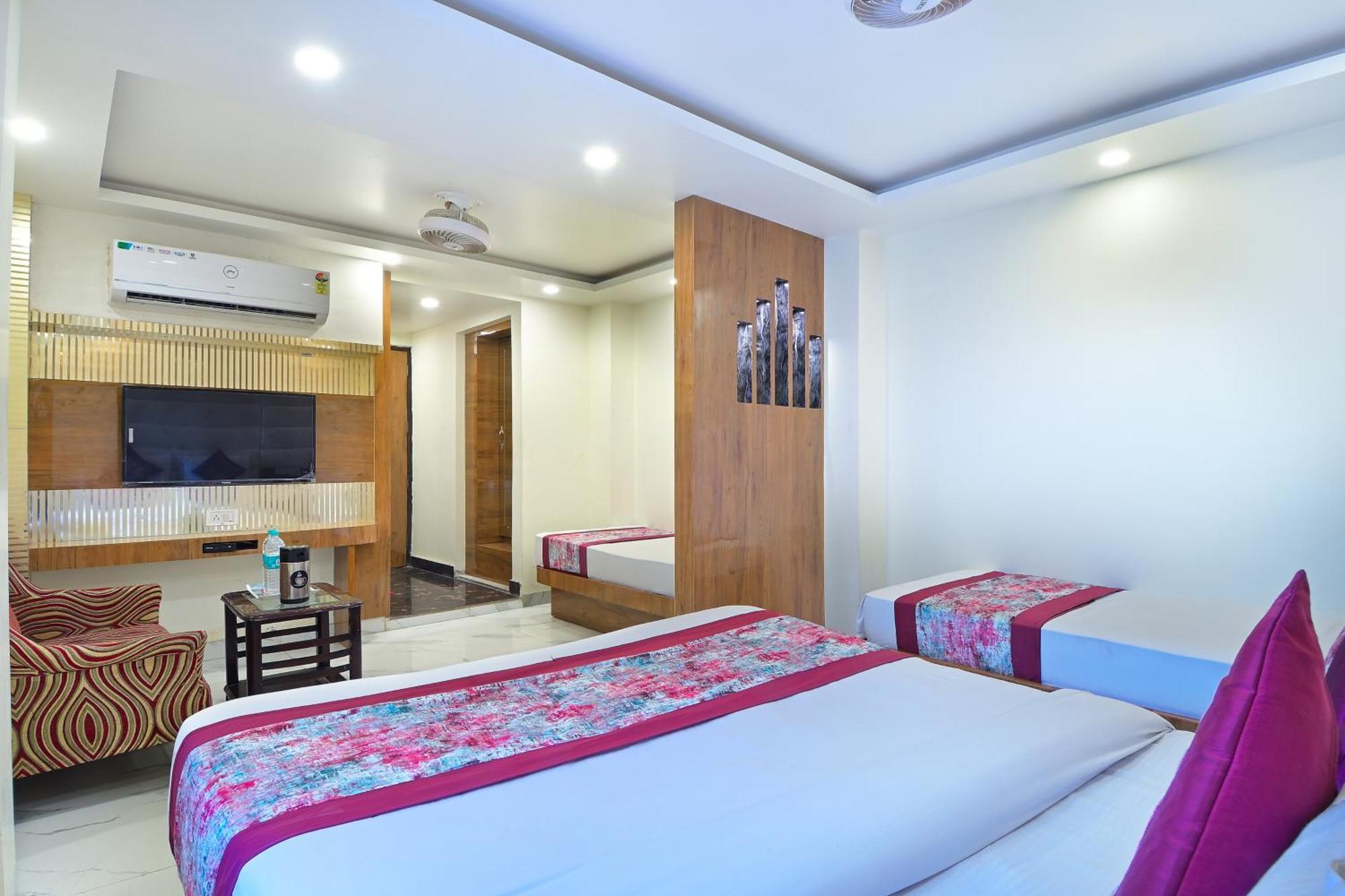 Hotel Glow Inn Paharganj-3 Mins Walk From New Delhi Railway Station Kültér fotó