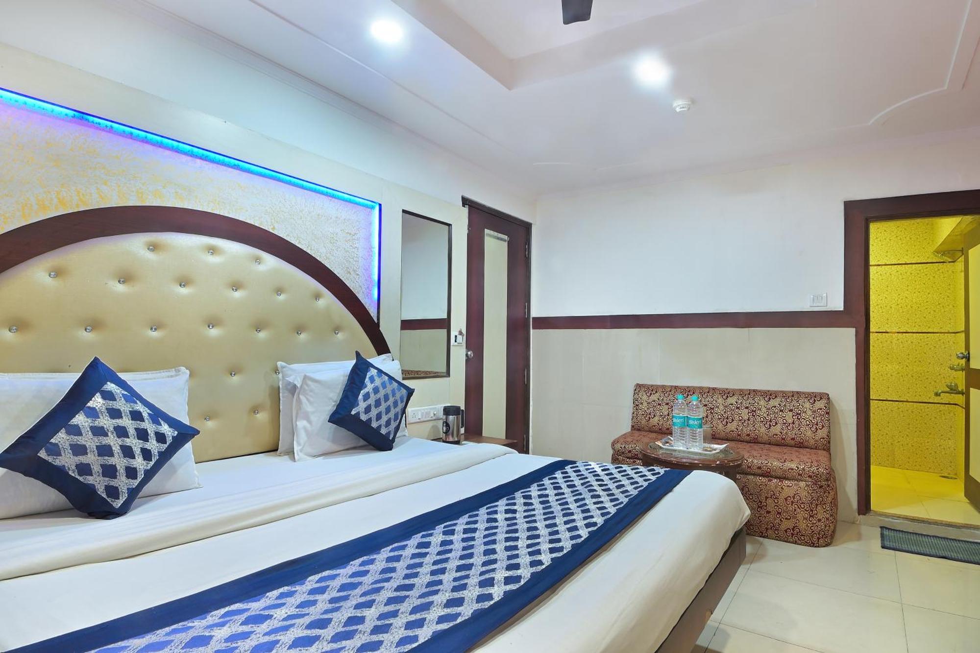 Hotel Glow Inn Paharganj-3 Mins Walk From New Delhi Railway Station Kültér fotó