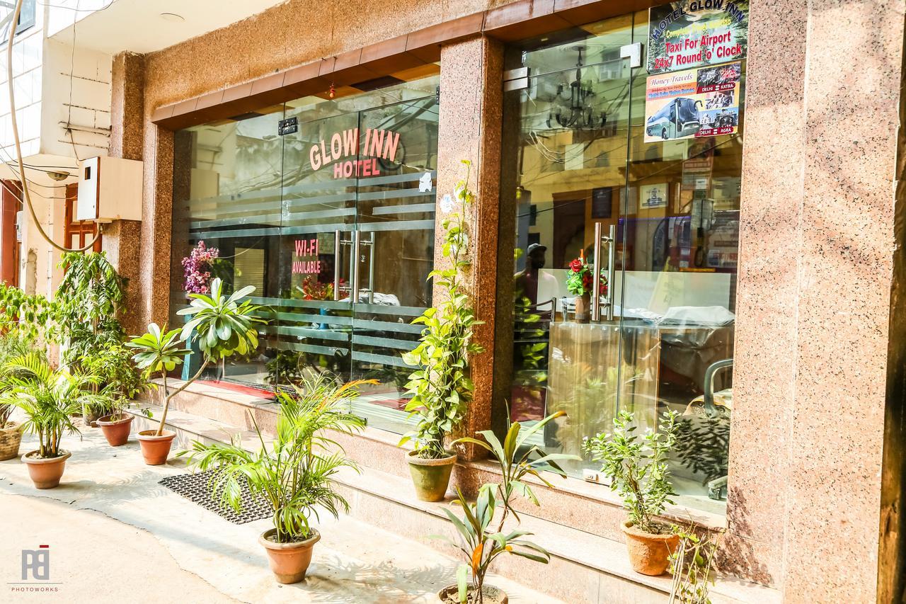 Hotel Glow Inn Paharganj-3 Mins Walk From New Delhi Railway Station Kültér fotó
